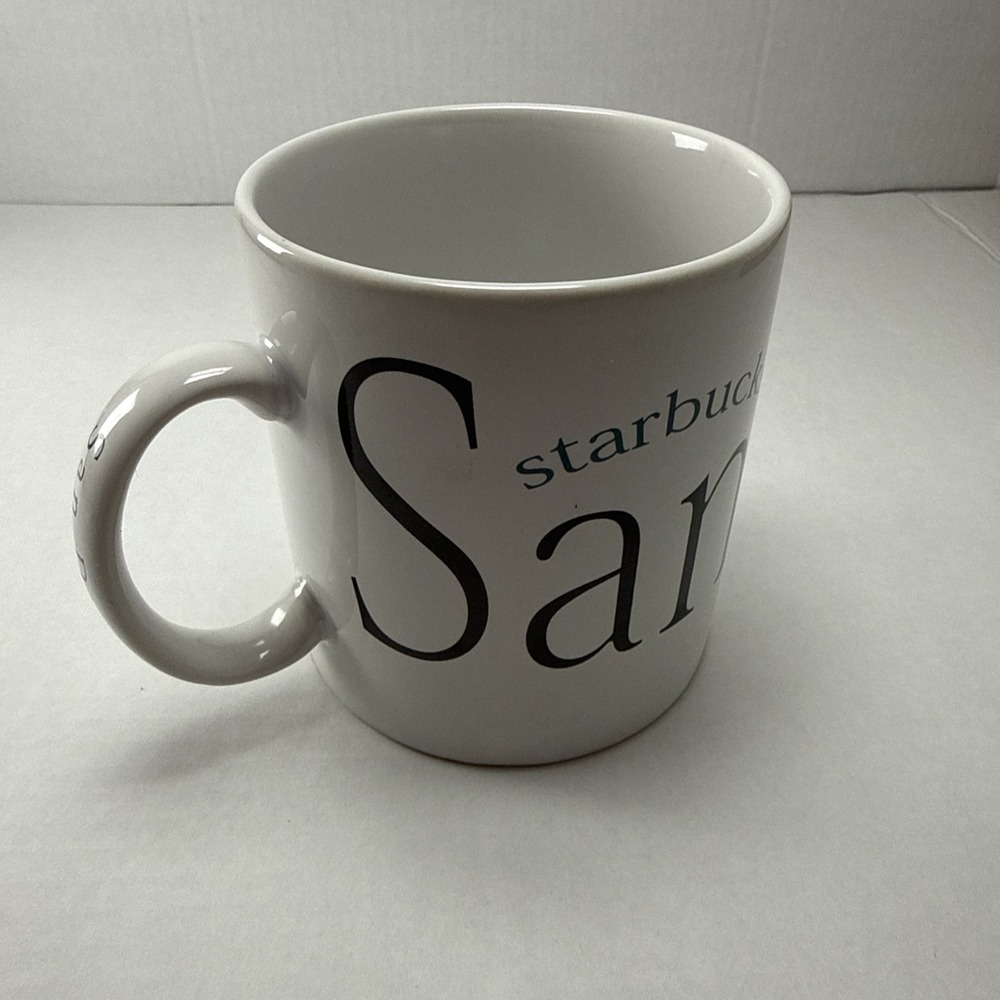 STARBUCKS COFFEE Vintage 1994 Collector Series SAN DIEGO California CITY MUG